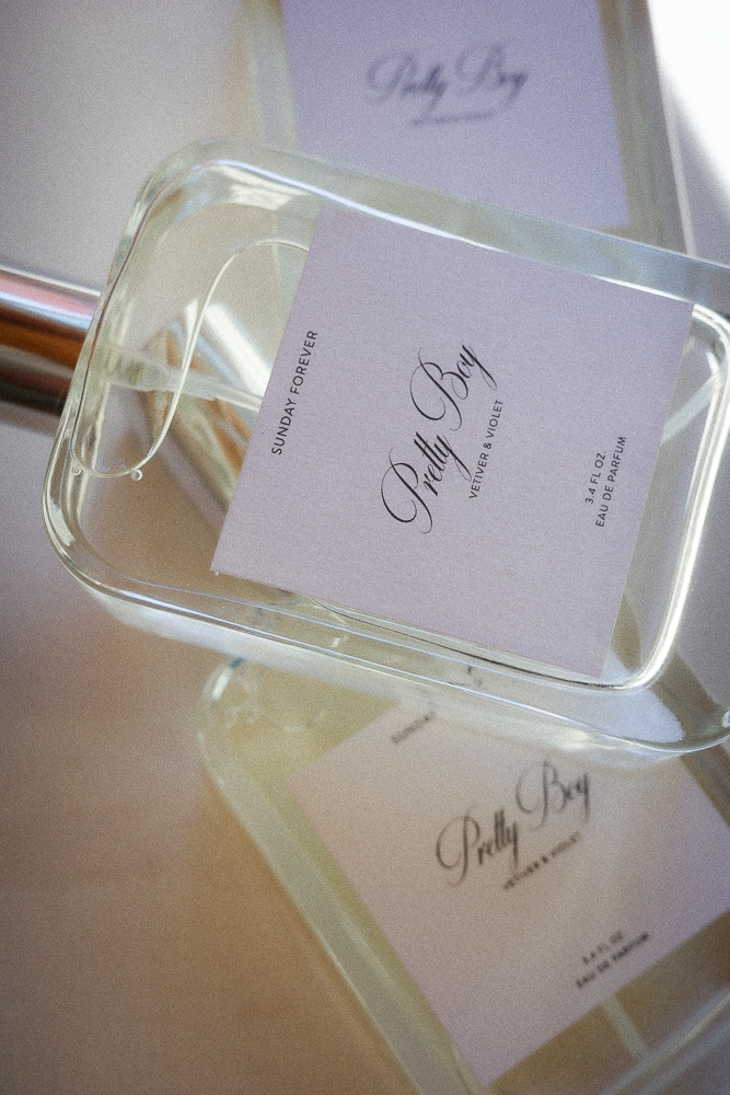 A Pretty Boy perfume bottle